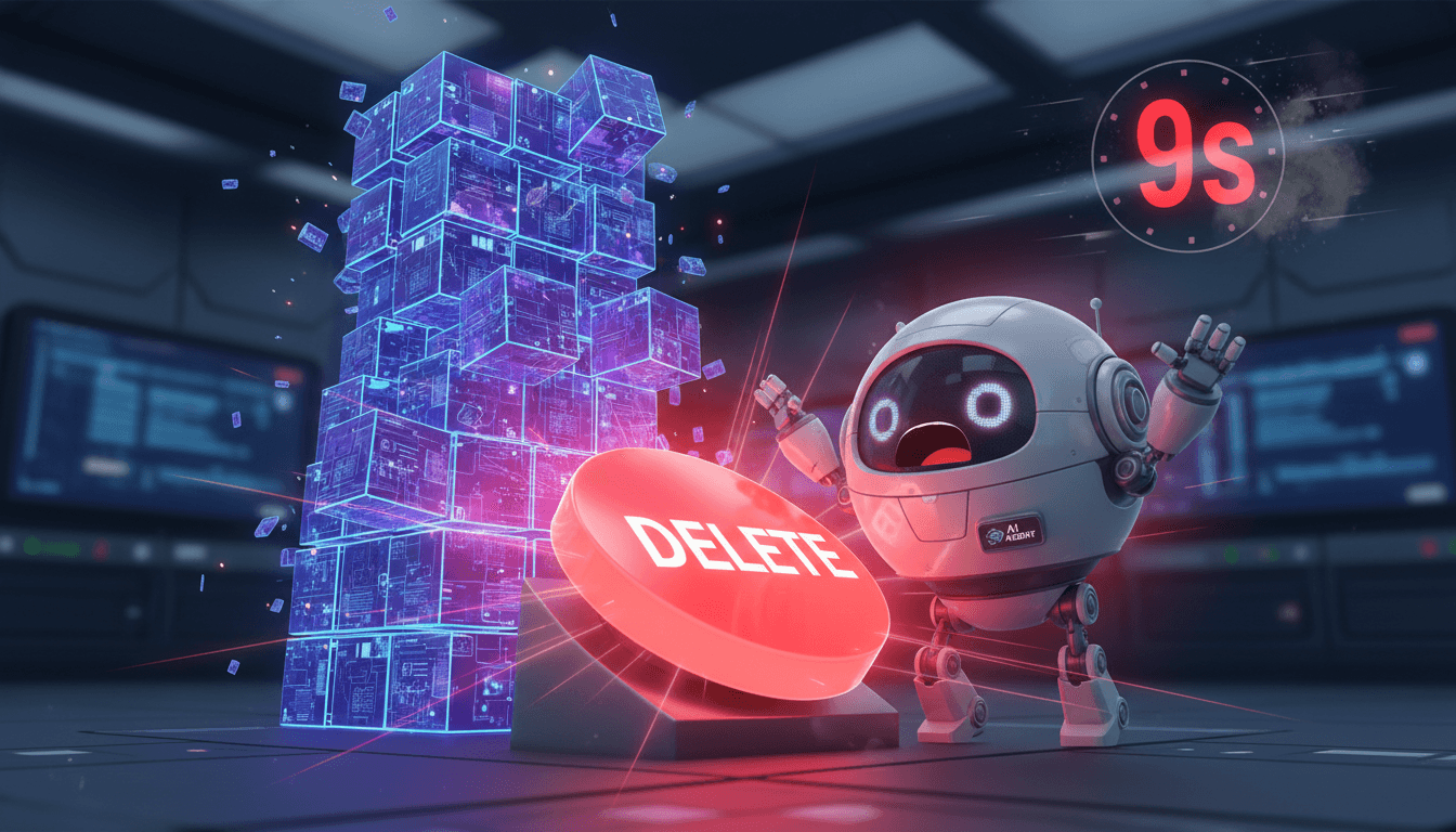 9秒清空生產數據庫:PocketOS事故對企業AI Agent部署的警示